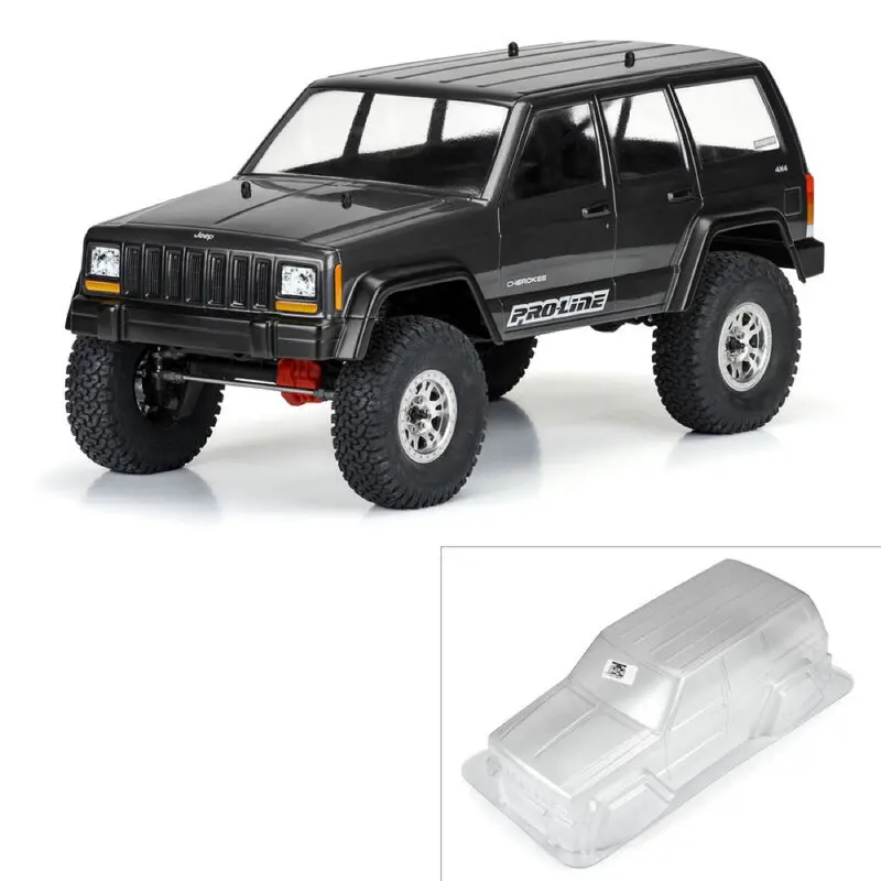 Proline Pro363500 2001 Jeep Cherokee Clear Body Suit 313Mm Crawlers 2