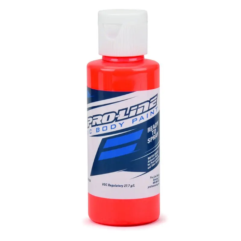 Proline Pro632800 Rc Body Paint Fluorescent Red 1
