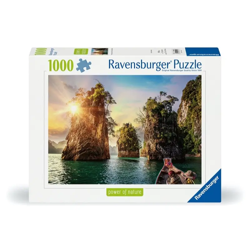 Ravensburger 00001-3 The Rocks In Cheow Thailand 1000Pc Jigsaw Puzzle 1