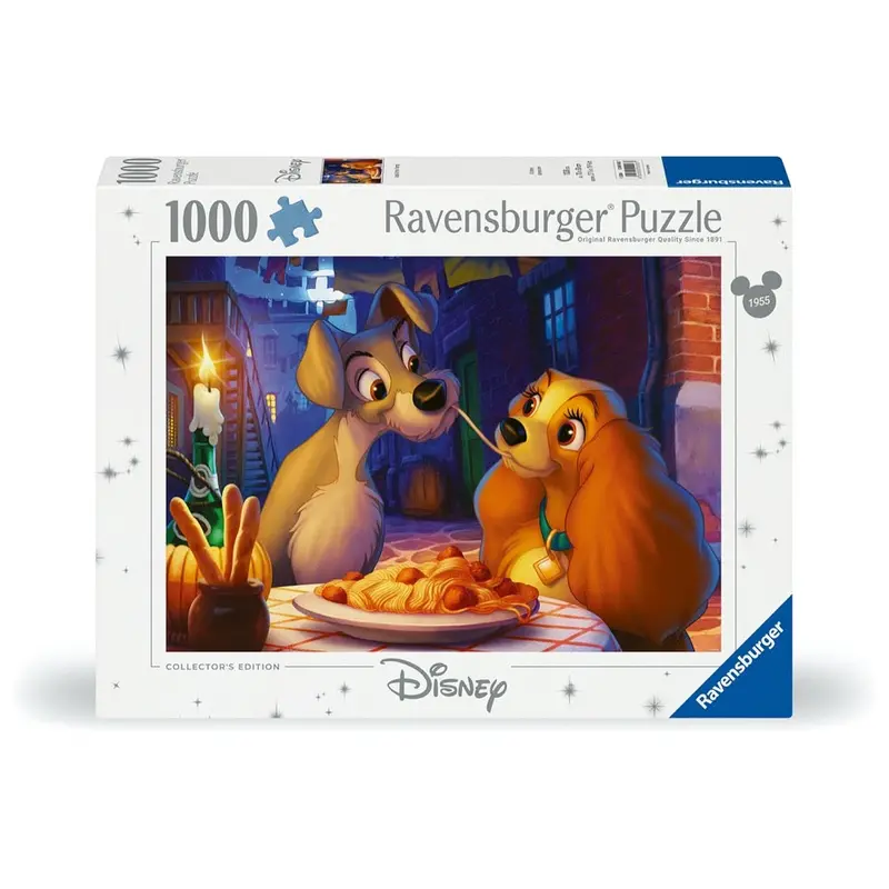Ravensburger 00003-7 Disney Lady And Tramp Moments 1000Pc Jigsaw Puzzle 1