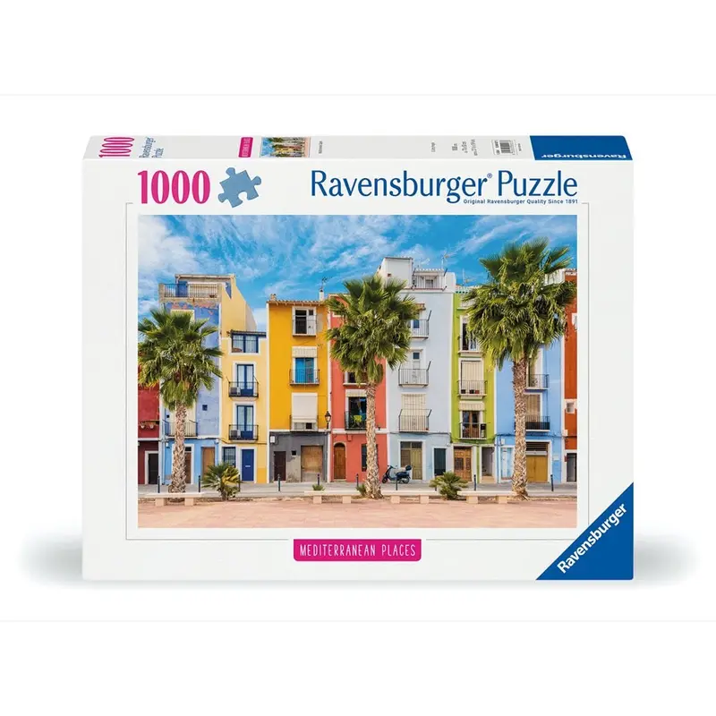 Ravensburger 00027-3 Mediterranean Spain 1000Pc Jigsaw Puzzle 1