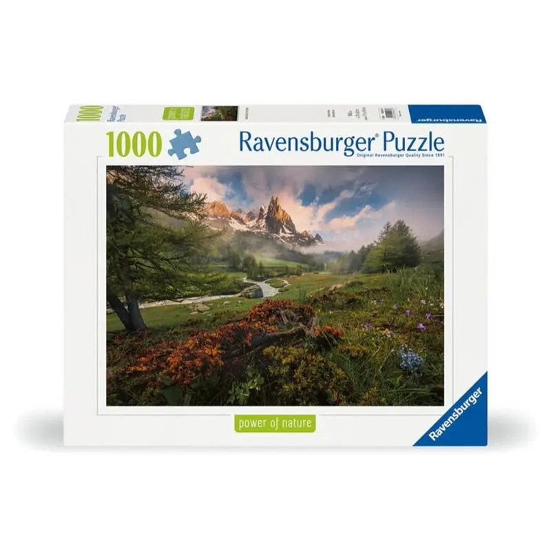 Ravensburger 00074-7 Claree Valley French Alps 1000Pc Jigsaw Puzzle 1