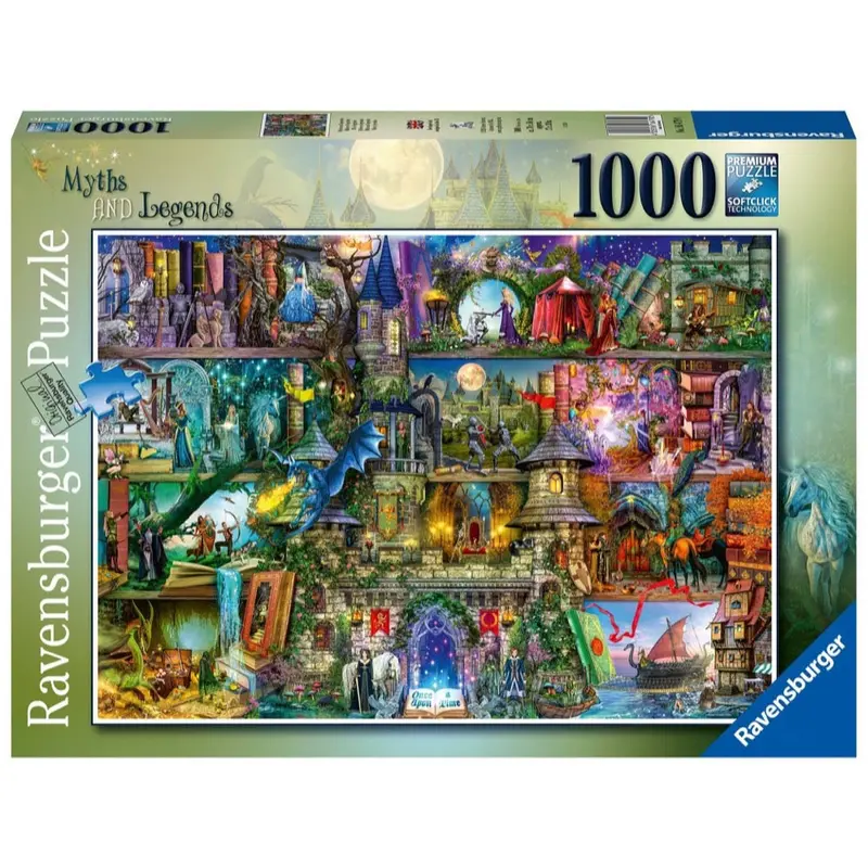 Ravensburger 00089-1 Myths And Legends 1000Pc Jigsaw Puzzle 1