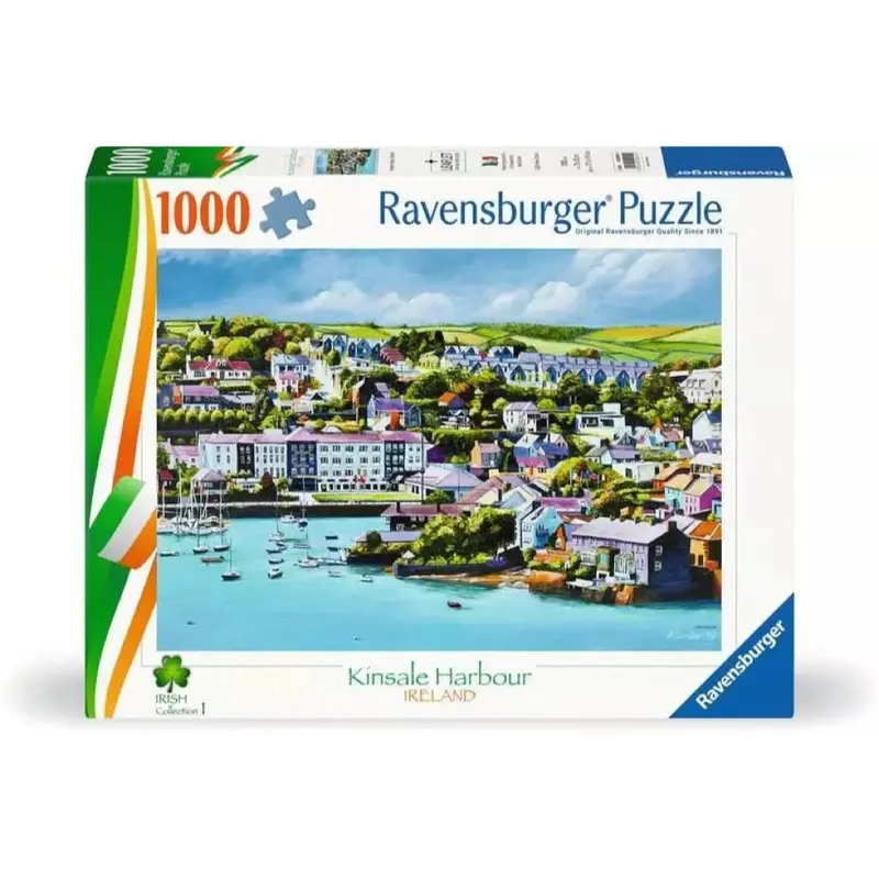 Ravensburger 00091-4 Kinsale Harbour Ireland 1000Pc Jigsaw Puzzle 1