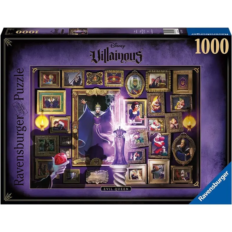 Ravensburger 00097-6 Disney Villainous Evil Queen 1000Pc Jigsaw Puzzle 1