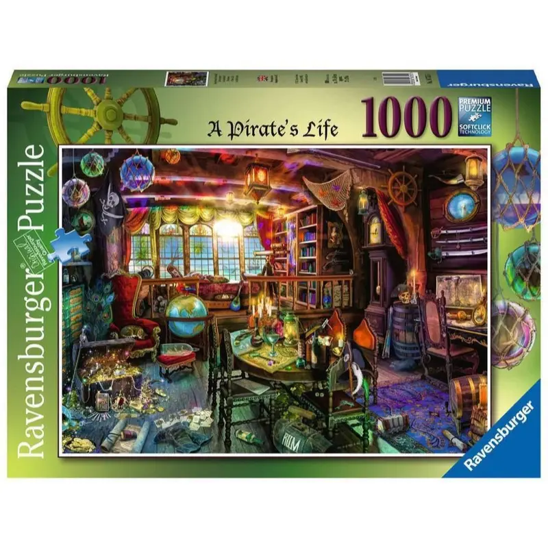 Ravensburger 00119-5 A Pirates Life 1000Pc Jigsaw Puzzle 1