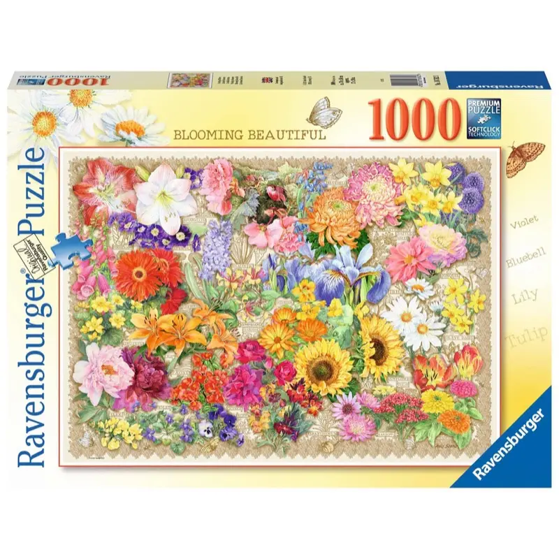 Ravensburger 00121-8 Blooming Beautiful 1000Pc Jigsaw Puzzle 1