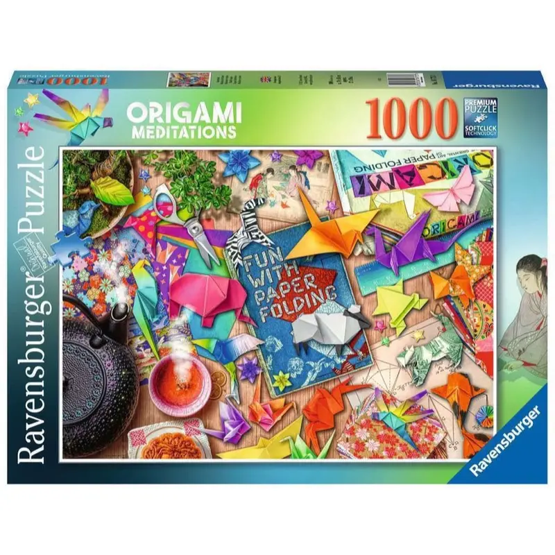 Ravensburger 00129-4 Origami Meditations 1000Pc Jigsaw Puzzle 1