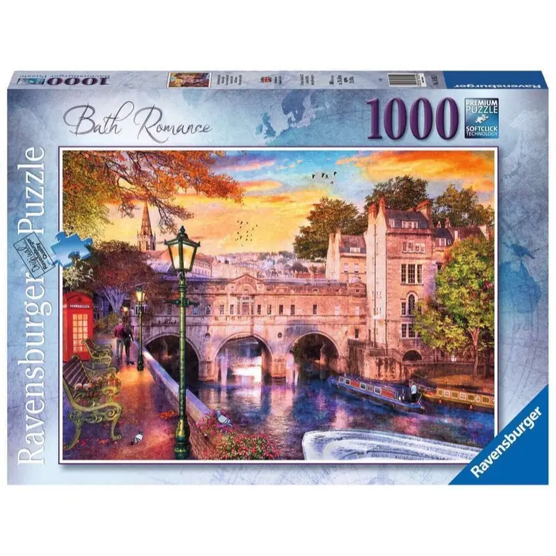 Ravensburger 00163-8 Bath Romance 1000Pc Jigsaw Puzzle 1