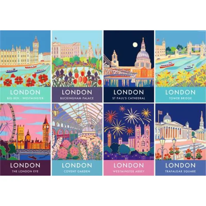 Ravensburger 00168-3 Vintage London 1000Pc Jigsaw Puzzle 2