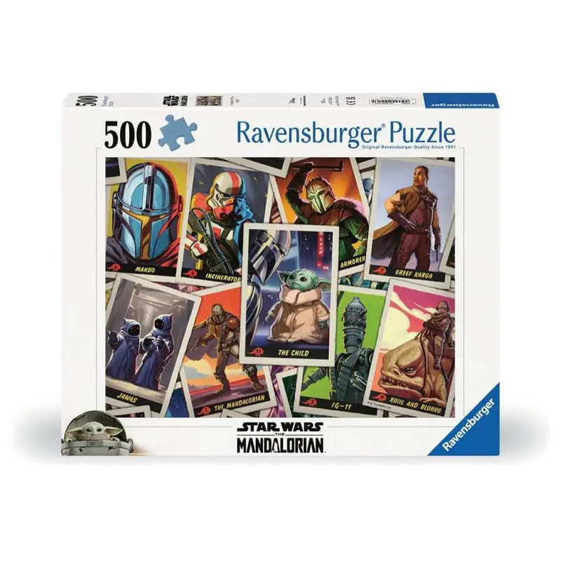 Ravensburger 00216-1 Star Wars The Mandalorian The Child 500Pc Jigsaw Puzzle 1