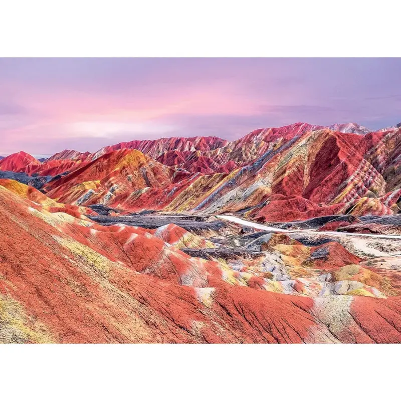 Ravensburger 00252-9 Rainbow Mountains China 1000Pc Jigsaw Puzzle 2