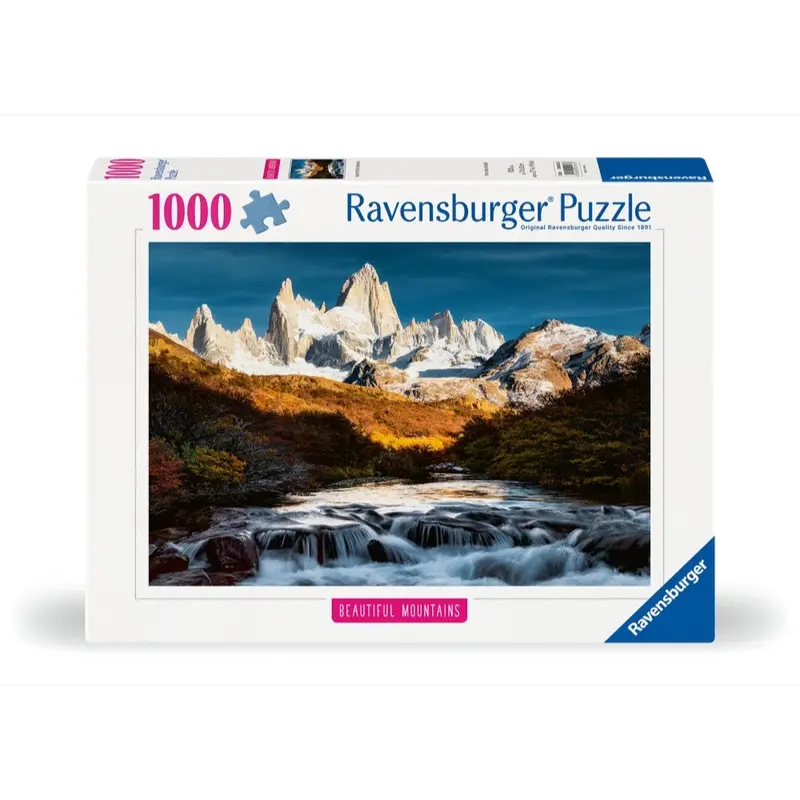 Ravensburger 00253-6 Mount Fitz Roy Patagonia 1000Pc Jigsaw Puzzle 1
