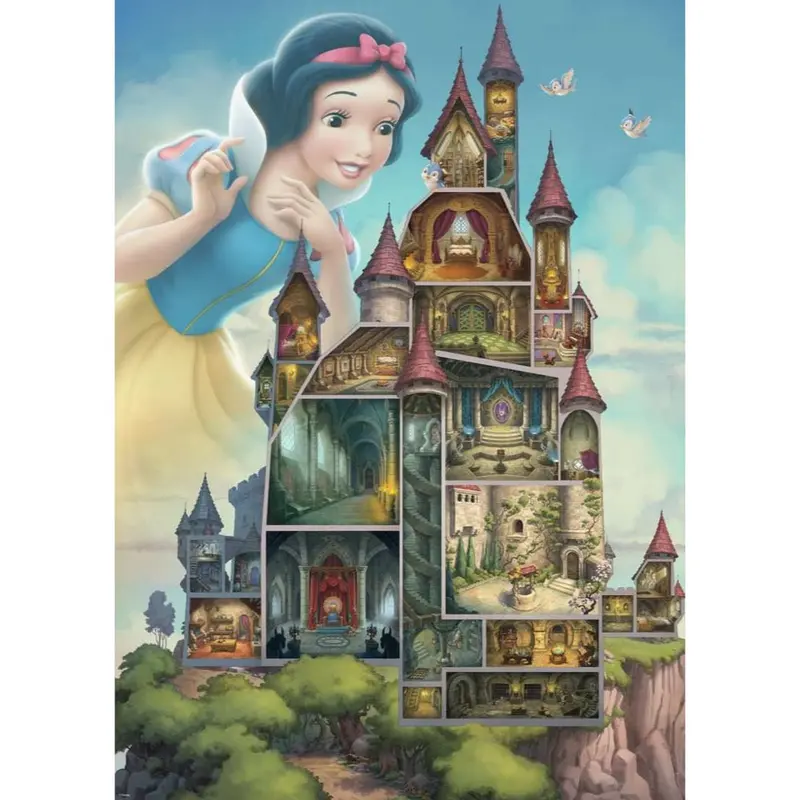 Ravensburger 00257-4 Disney Castles Snow White 1000Pc Jigsaw Puzzle 2