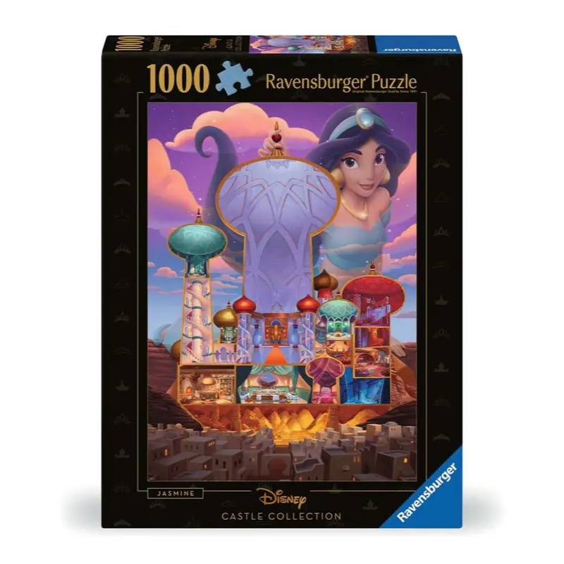 Ravensburger 00258-1 Disney Castles Jasmin 1000Pc Jigsaw Puzzle 1