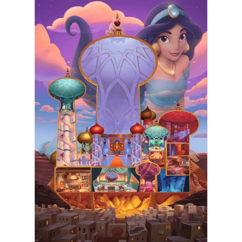 Ravensburger 00258-1 Disney Castles Jasmin 1000Pc Jigsaw Puzzle 2