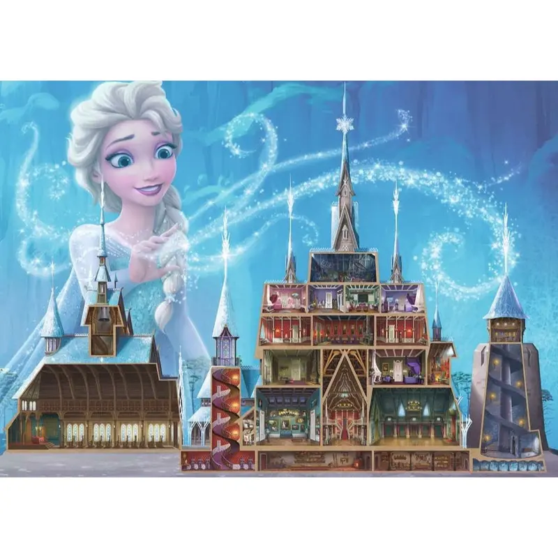 Ravensburger 00261-1 Disney Castles Elsa 1000Pc Jigsaw Puzzle 2