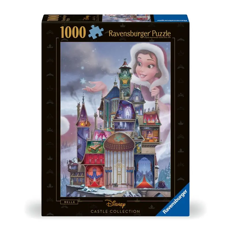 Ravensburger 00262-8 Disney Castles Belle 1000Pc Jigsaw Puzzle 1