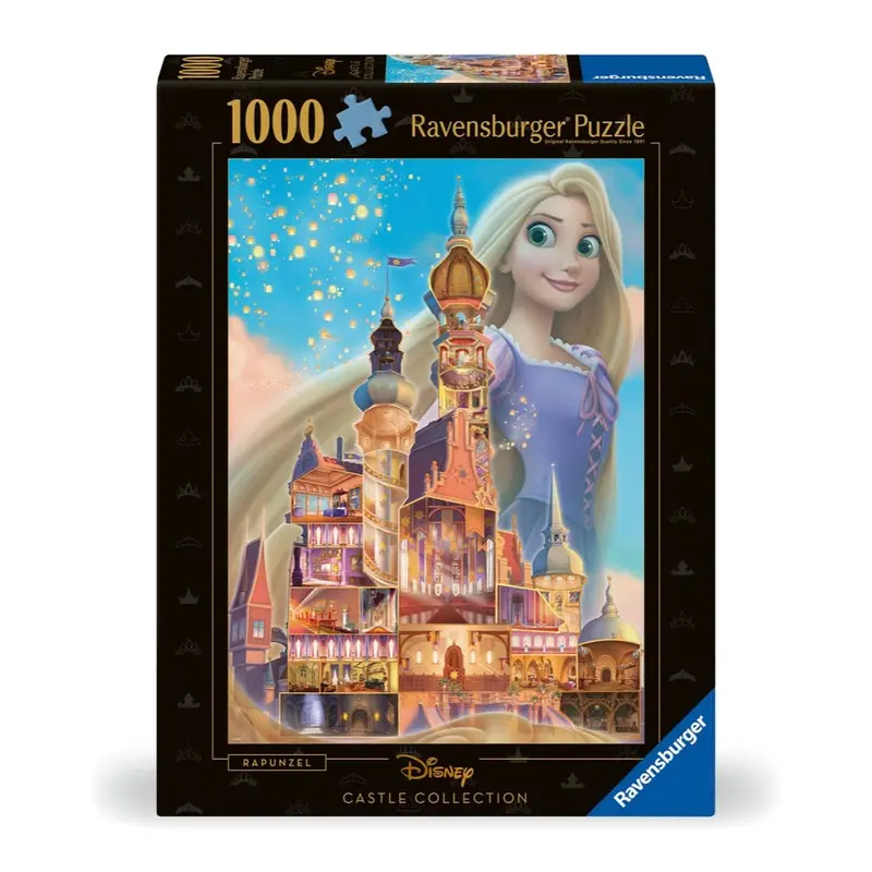 Ravensburger 00264-2 Disney Castles Rapunzel 1000Pc Jigsaw Puzzle 1
