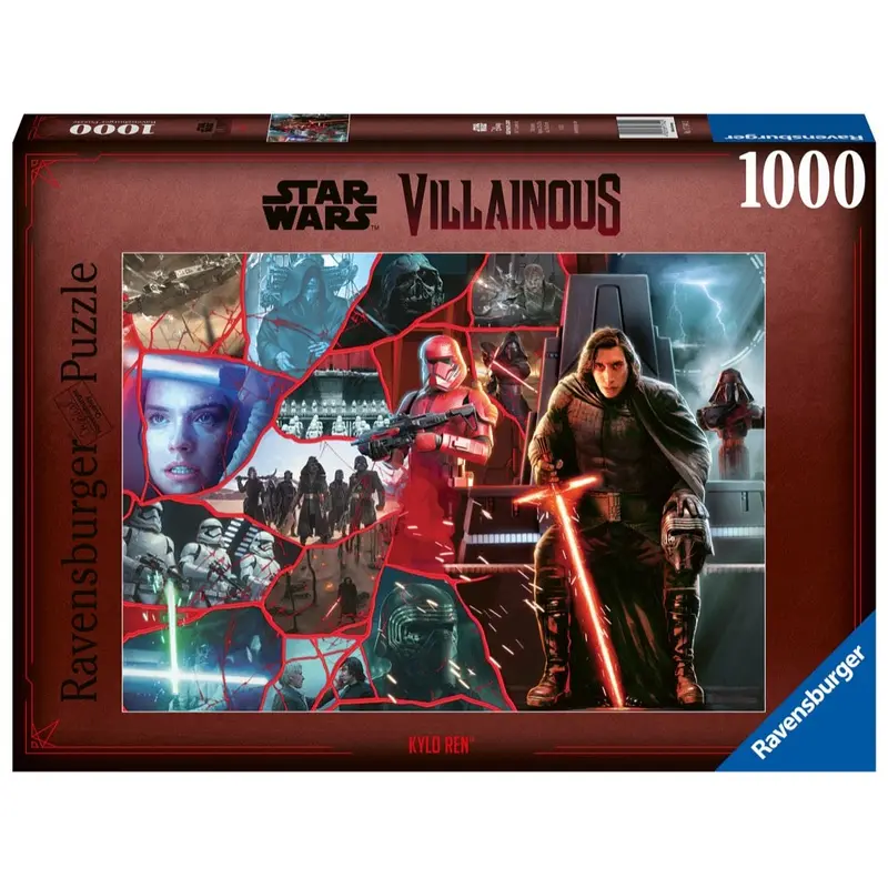 Ravensburger 00268-0 Star Wars Villainous Kylo Ren 1000Pc Jigsaw Puzzle 1