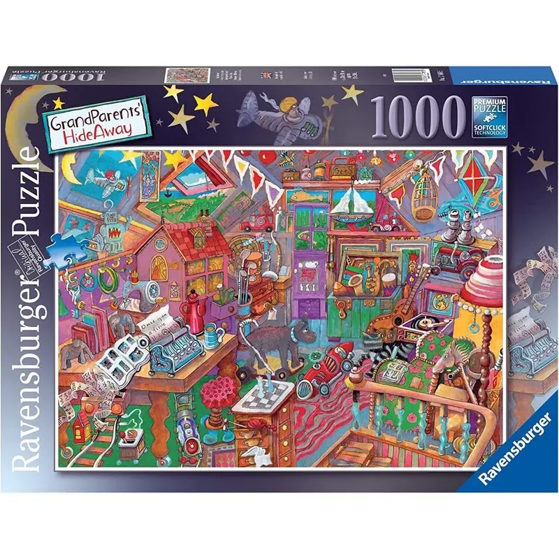 Ravensburger 00283-3 Grandparents Hideaway 1000Pc Jigsaw Puzzle 1