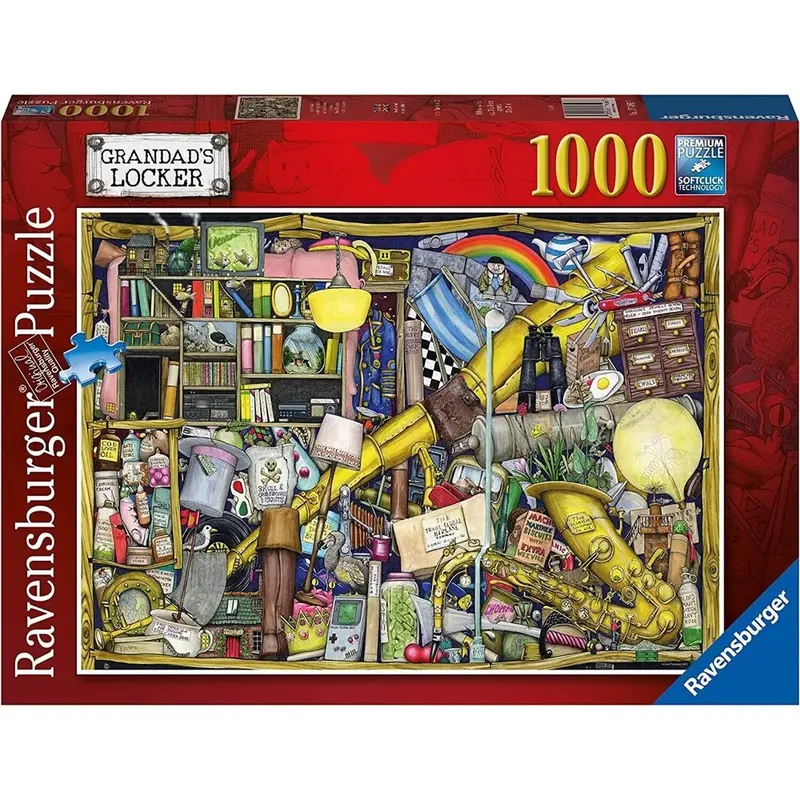 Ravensburger 00287-1 Grandads Locker 1000Pc Jigsaw Puzzle 1