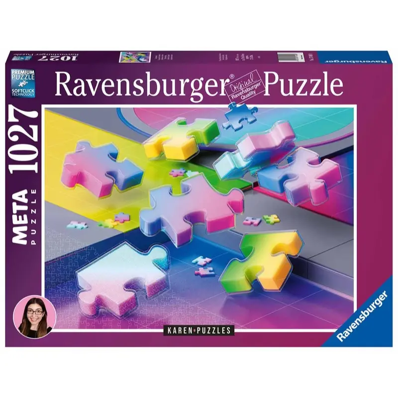 Ravensburger 00294-9 Gradient Cascade 1000Pc Jigsaw Puzzle 1