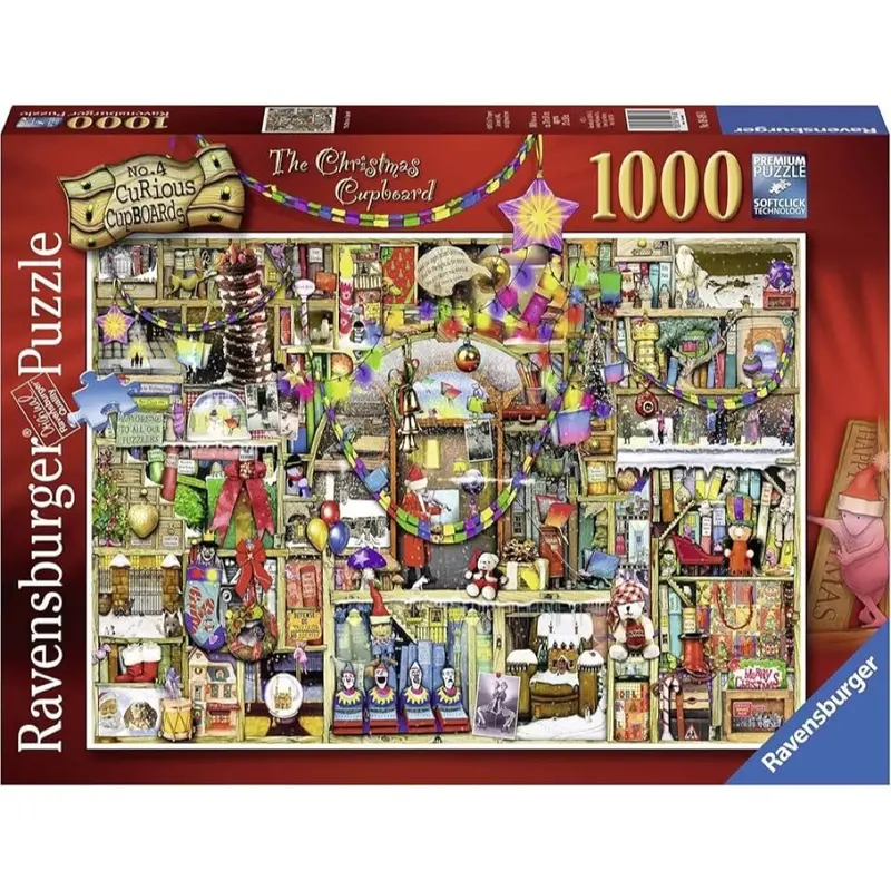 Ravensburger 00303-8 Christmas Cupboard Thompson 1000Pc Jigsaw Puzzle 1
