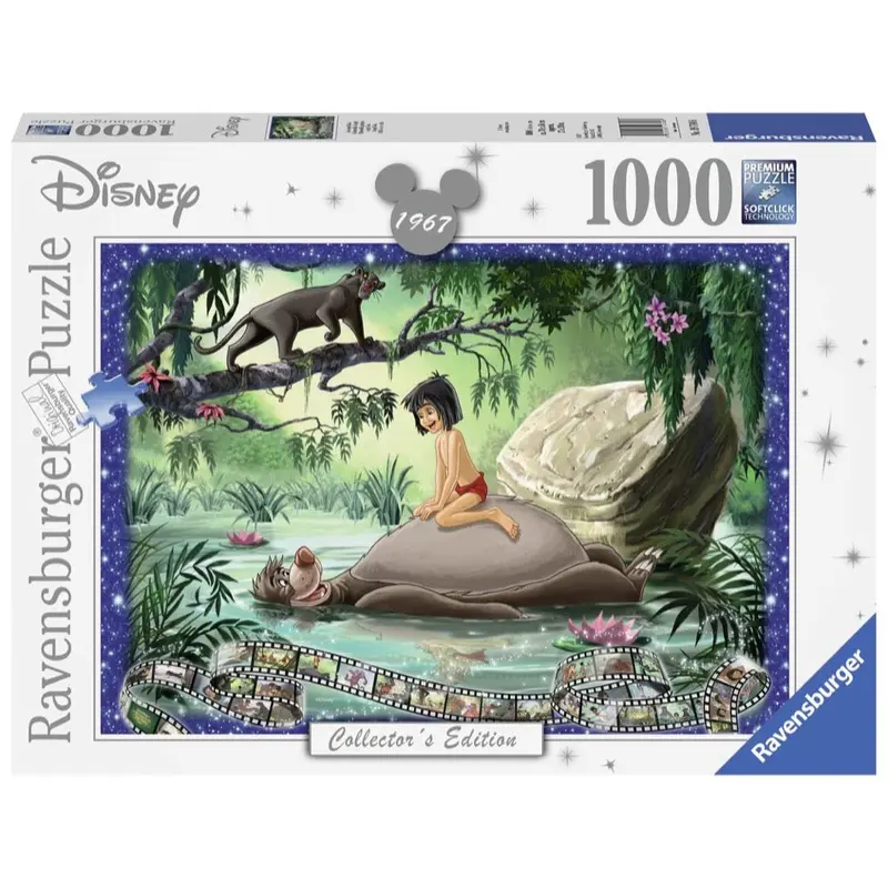 Ravensburger 00318-2 Disney Moments The Jungle Book 1967 1000Pc Jigsaw Puzzle 1