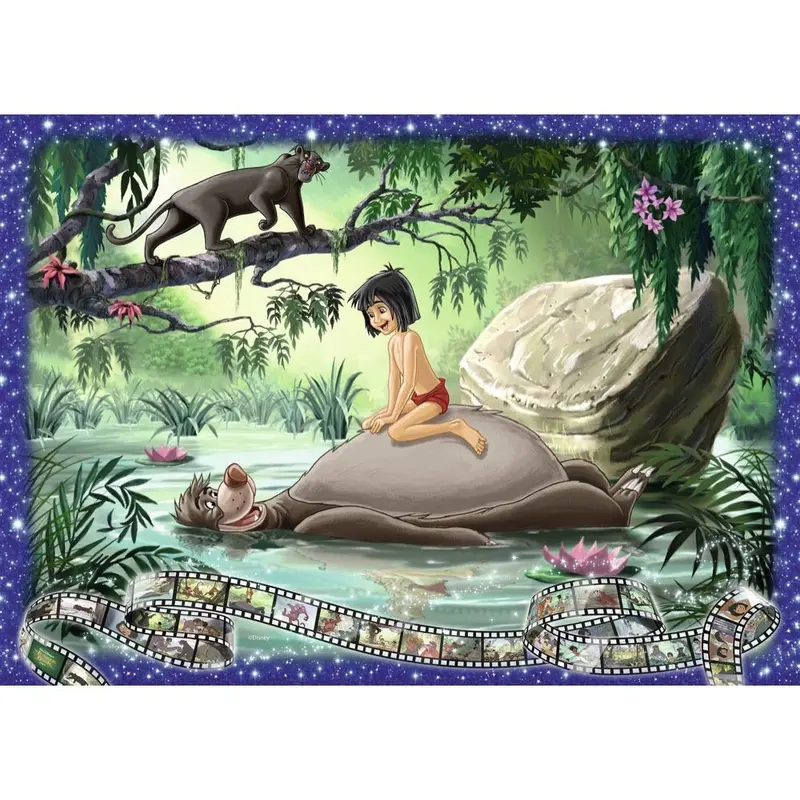 Ravensburger 00318-2 Disney Moments The Jungle Book 1967 1000Pc Jigsaw Puzzle 2
