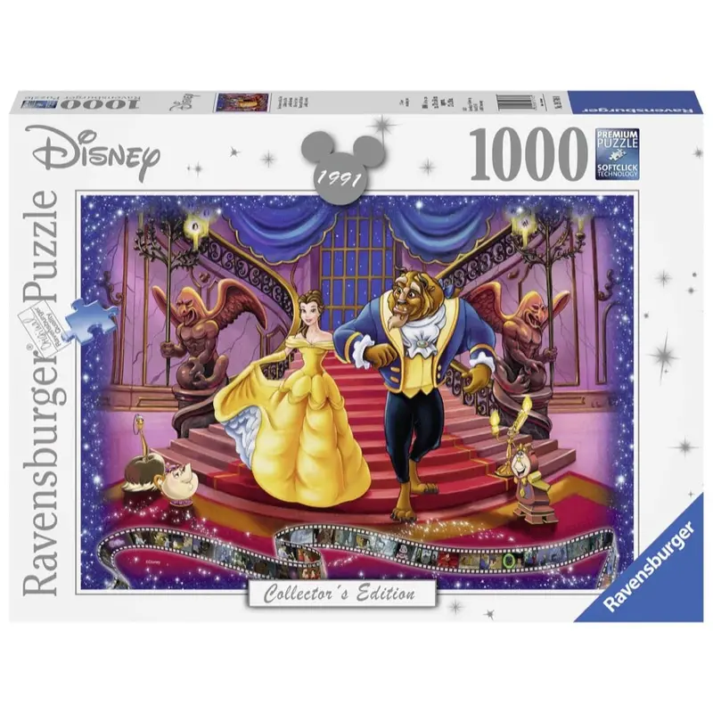 Ravensburger 00320-5 Disney Moments Beauty And The Beast 1991 Puzzle 1000Pc Jigsaw Puzzle 1