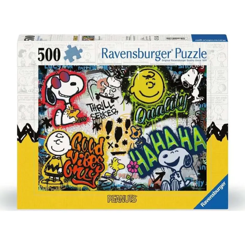 Ravensburger 00389-2 Peanuts Graffiti Puzzle 500Pc Jigsaw Puzzle 1