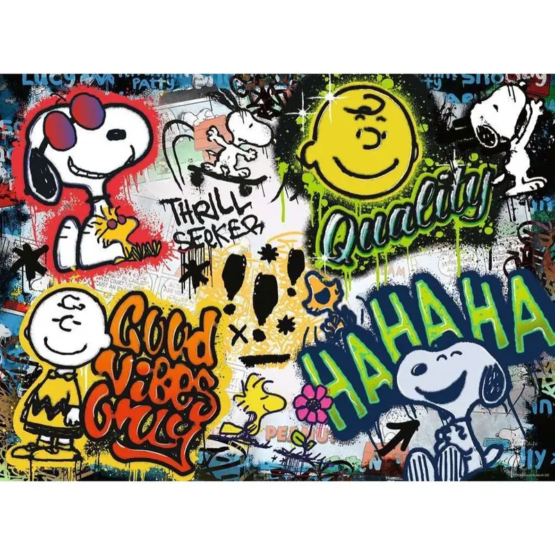 Ravensburger 00389-2 Peanuts Graffiti Puzzle 500Pc Jigsaw Puzzle 2