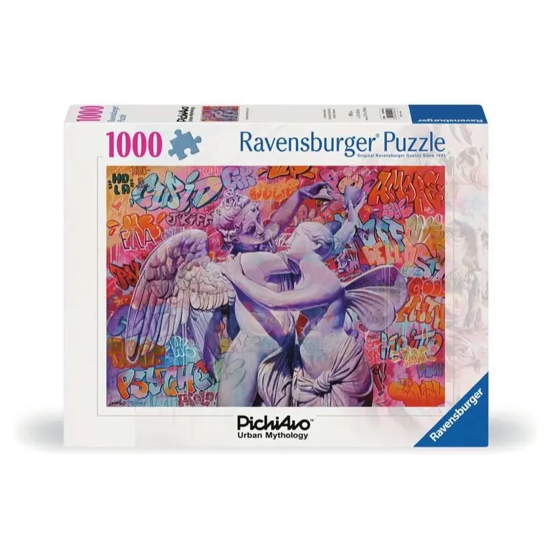 Ravensburger 00416-5 Cupid And Psyche In Love 1000Pc Jigsaw Puzzle 1