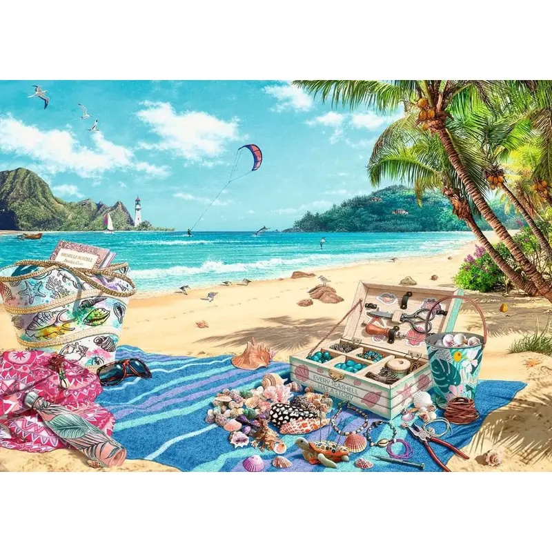 Ravensburger 00425-7 The Shell Collector 1000Pc Jigsaw Puzzle 2