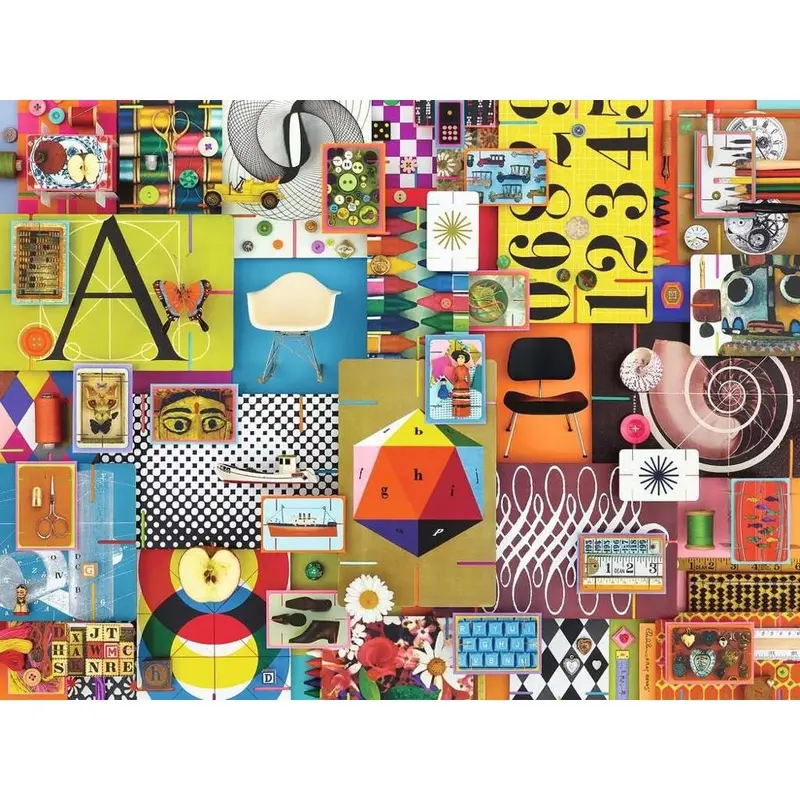 Ravensburger 00428-8 Eames House Of Cards 1500Pc Jigsaw Puzzle 2
