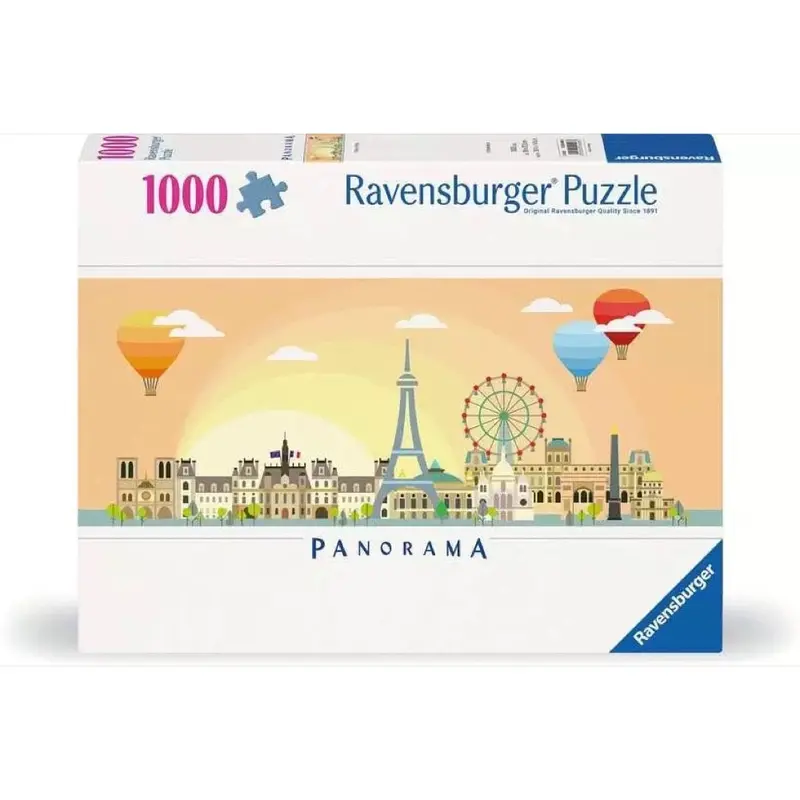 Ravensburger 00448-6 A Day In Paris 1000Pc Jigsaw Puzzle 1