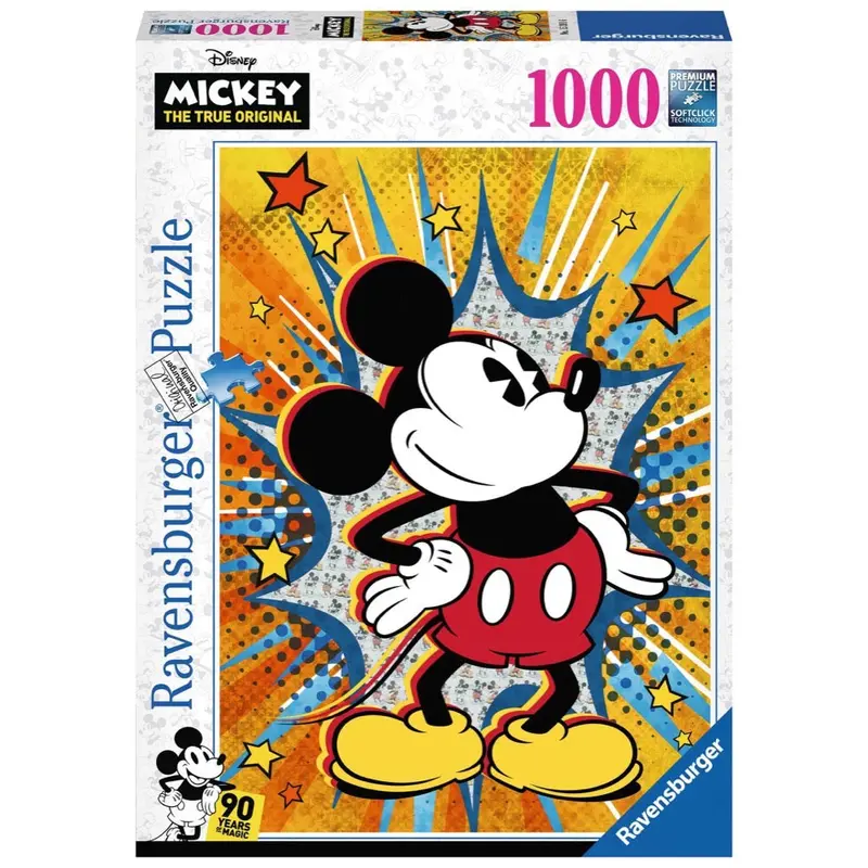 Ravensburger 00472-1 Disney Retro Mickey 1000Pc Jigsaw Puzzle 1