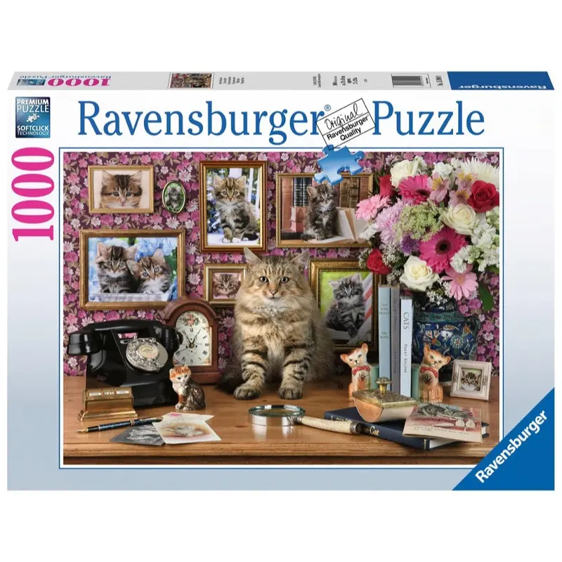 Ravensburger 00482-0 My Cute Kitty 1000Pc Jigsaw Puzzle 1