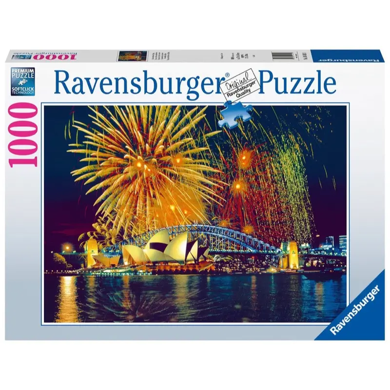 Ravensburger 00488-2 Fireworks Over Sydney Australia 1000Pc Jigsaw Puzzle 1