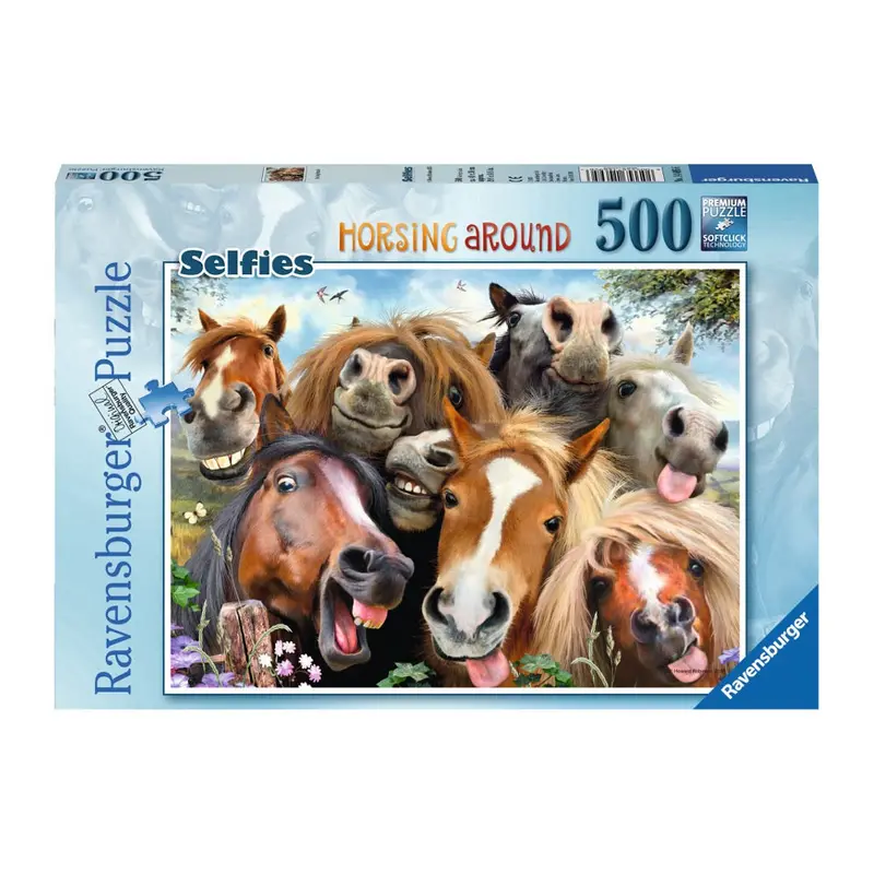 Ravensburger 00499-8 Horsing Around 500Pc Jigsaw Puzzle 1