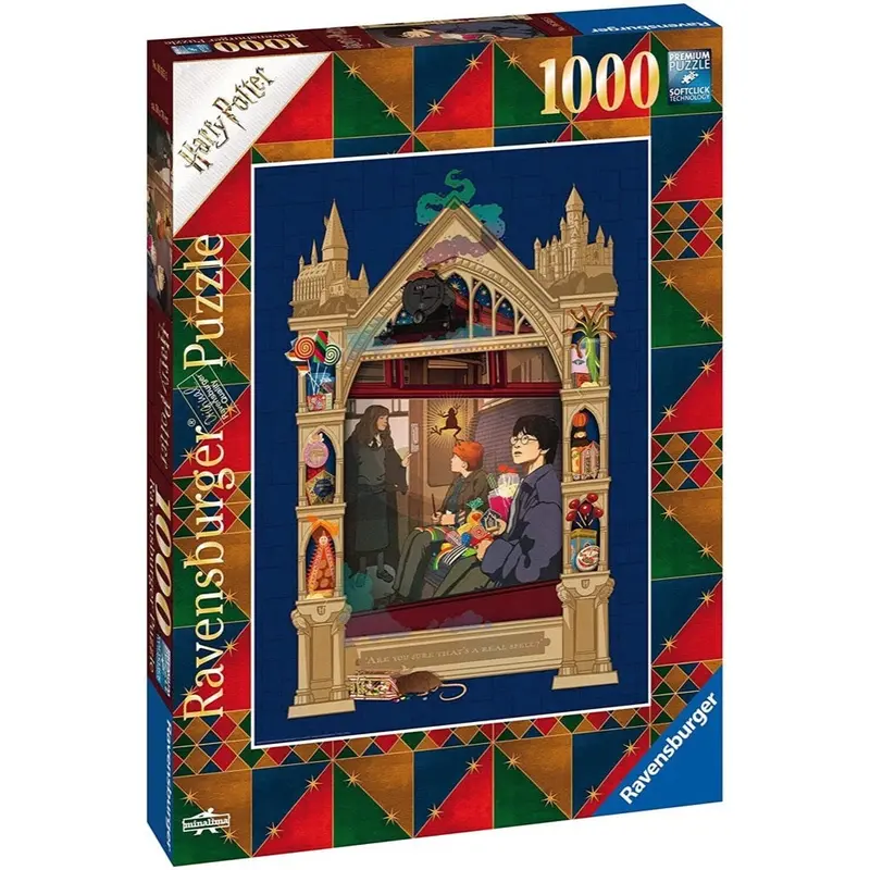 Ravensburger 00500-1 Harry Potter The Way To Hogwarts 1000Pc Jigsaw Puzzle 1