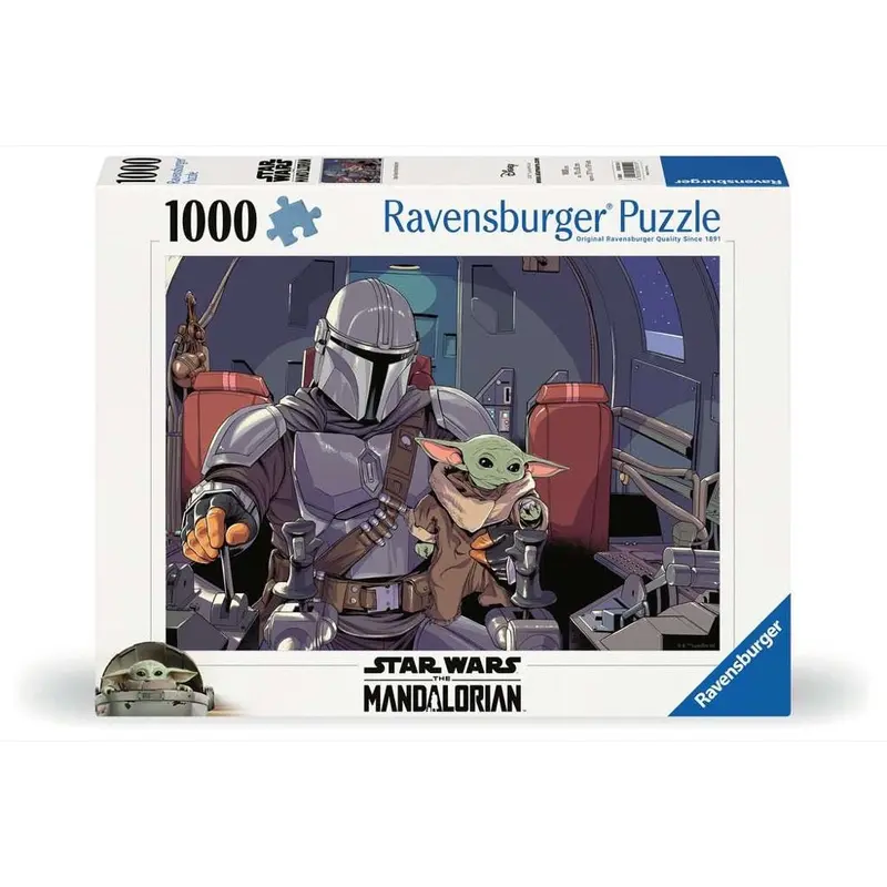 Ravensburger 00512-4 Star Wars The Mandalorian 1000Pc Jigsaw Puzzle 1