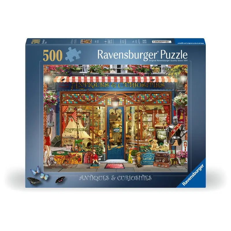 Ravensburger 00522-3 Antiques And Curiosities Jigsaw 500Pc Jigsaw Puzzle 1
