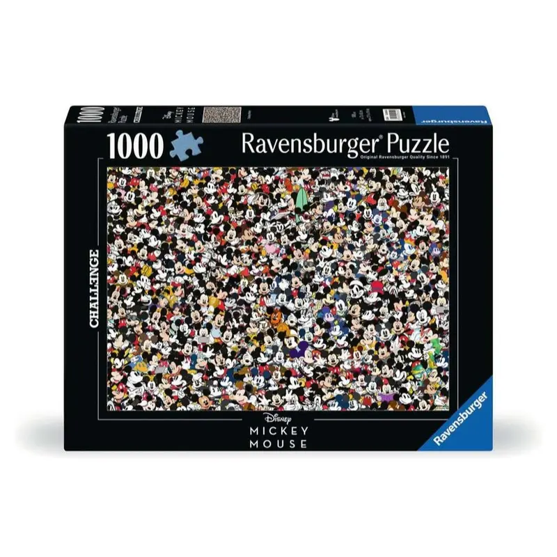 Ravensburger 00529-2 Challenge Mickey 1000Pc Jigsaw Puzzle 1