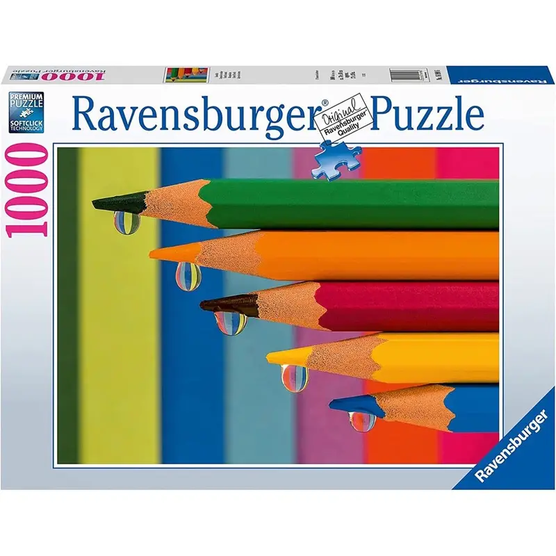 Ravensburger 00572-8 Colored Pencils 1000Pc Jigsaw Puzzle 1