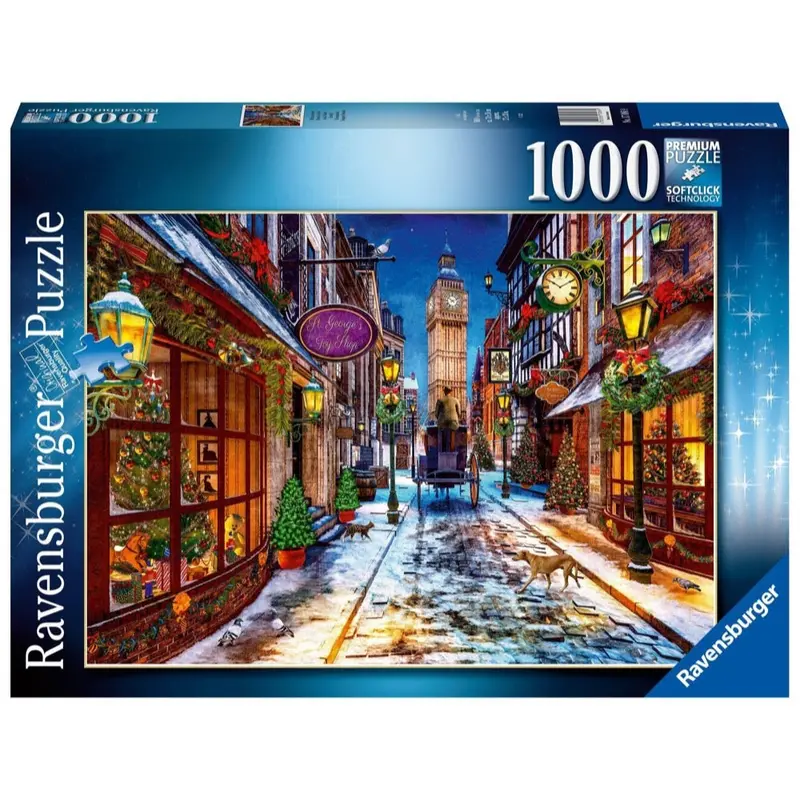 Ravensburger 00578-0 Christmastime 1000Pc Jigsaw Puzzle 1