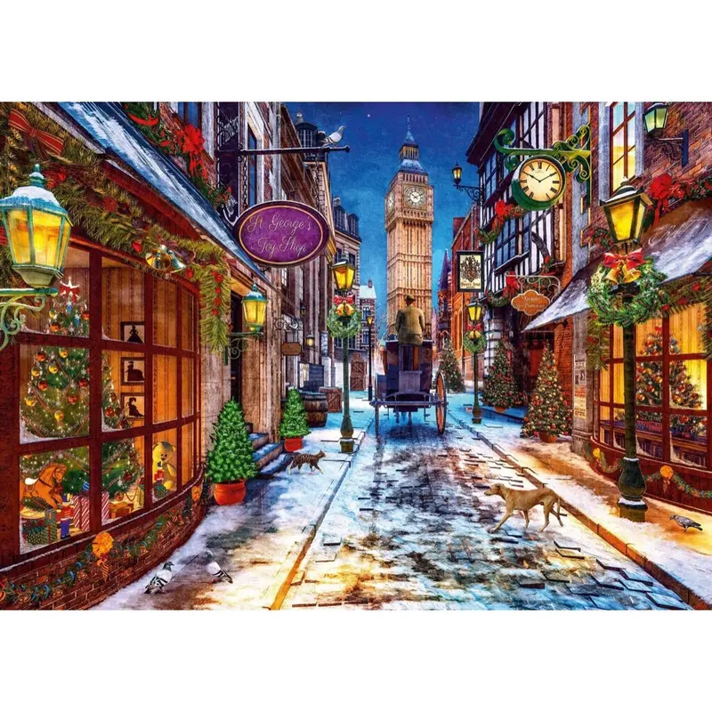 Ravensburger 00578-0 Christmastime 1000Pc Jigsaw Puzzle 2