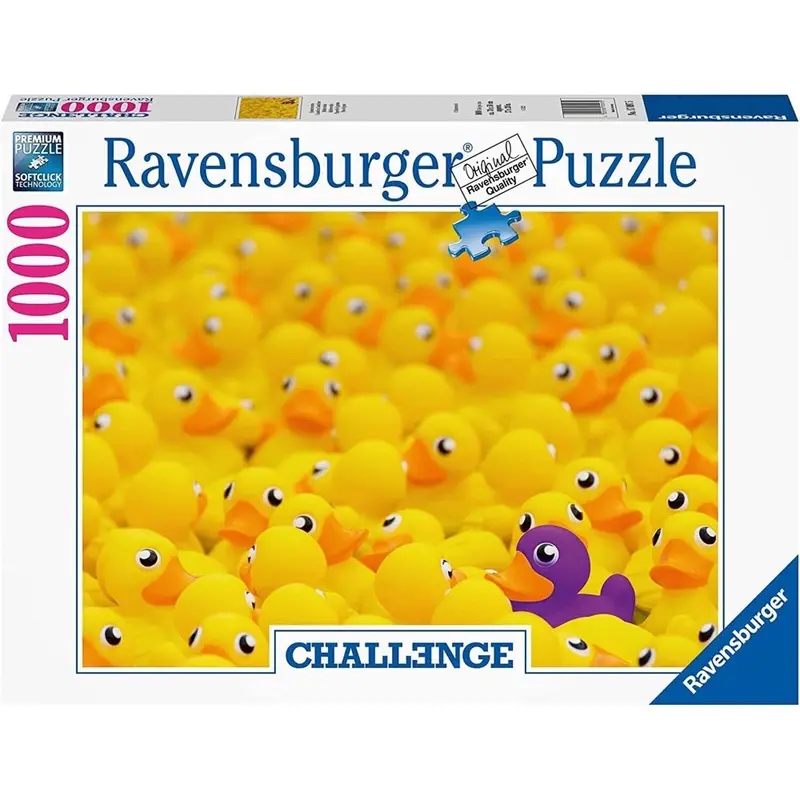 Ravensburger 00587-2 Rubber Ducks 1000Pc Jigsaw Puzzle 1