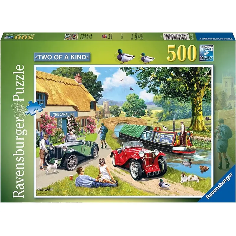 Ravensburger 00590-2 Two Of A Kind 500Pc Jigsaw Puzzle 1